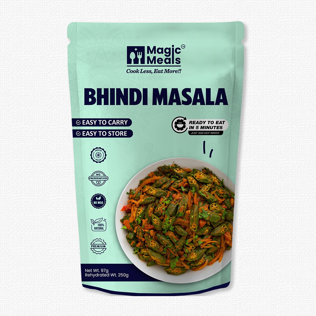 Buy Magic Meals Bhindi Masala Ready to Eat Online | Instant Okra Curry