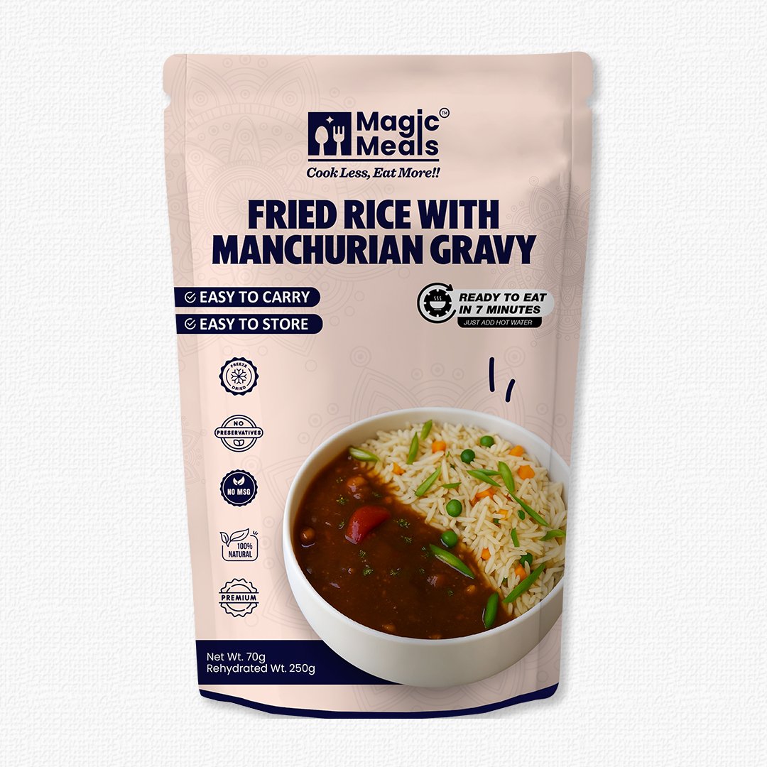 Buy Magic Meals Fried Rice with Manchurian Gravy Online | Instant Indo-Chinese Meal