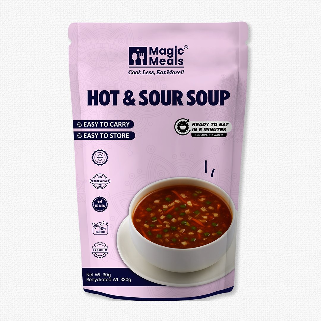 Buy Magic Meals Hot & Sour Soup Ready to Eat Online | Instant Soup Mix