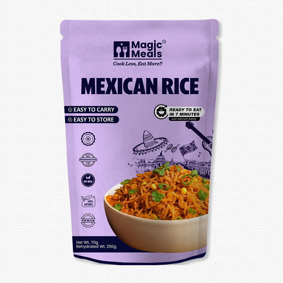 Buy Magic Meals Mexican Rice Ready to Eat Online | Instant Mexican Rice Meal