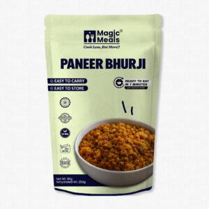 Magic Meals Paneer Bhurji Ready to Eat | Instant Spicy Paneer Curry