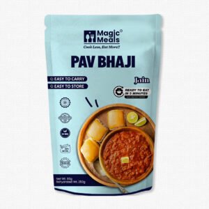 Jain Pav Bhaji – No Onion No Garlic Ready to Eat Meal | Magic Meals