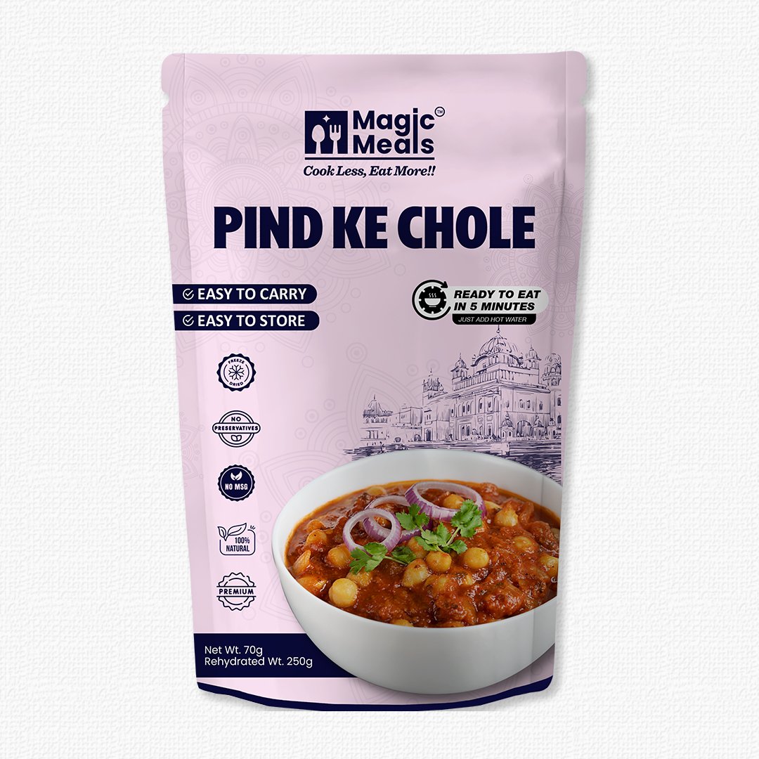 Buy Magic Meals Pind Ke Chhole Ready to Eat Online | Instant Punjabi Chole