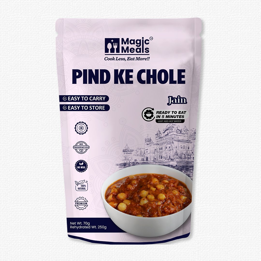 Jain Pindi Chole Ready to Eat