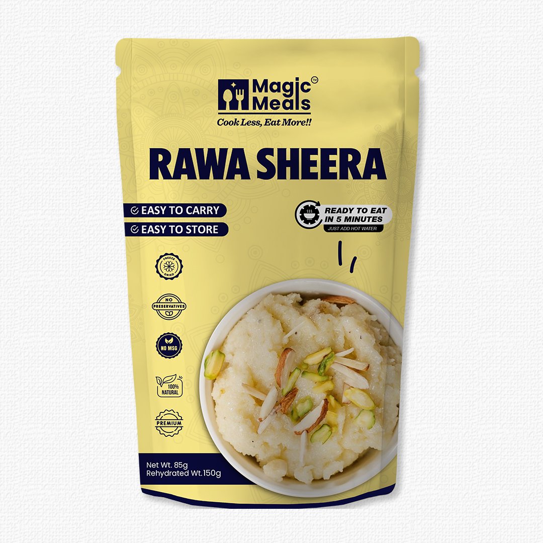 Buy Magic Meals Rawa Sheera Ready to Eat Online | Instant Suji Halwa