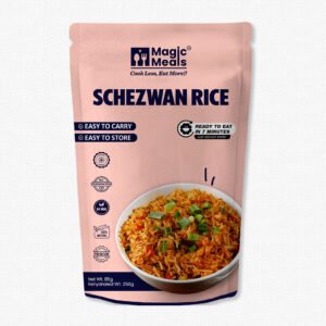 Buy Magic Meals Schezwan Rice Ready to Eat Online | Instant Spicy Rice Meal