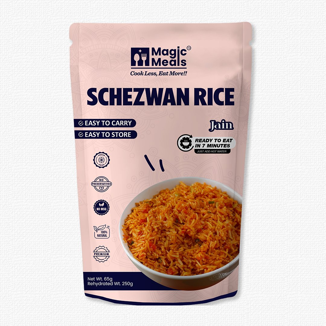 Jain Schezwan Rice Ready to Eat