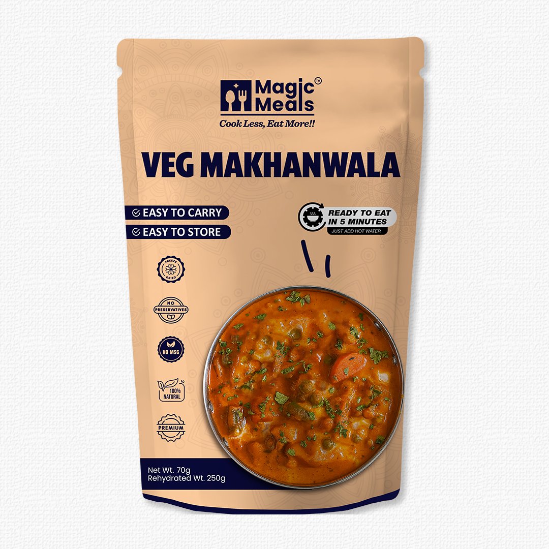 Buy Magic Meals Veg Makhanwala Ready to Eat Online | Instant Veg Curry