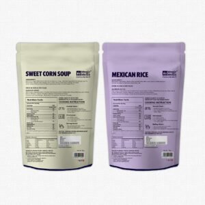 Indo-Chinese Combo | Sweet Corn Soup & Mexican Rice Ready to Eat Meal
