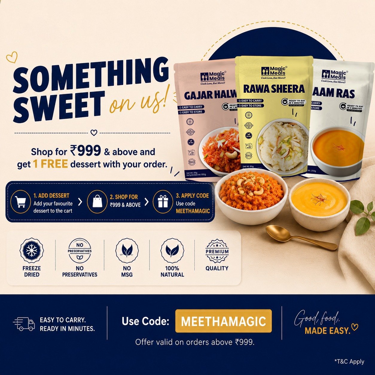 magic Meals Offer