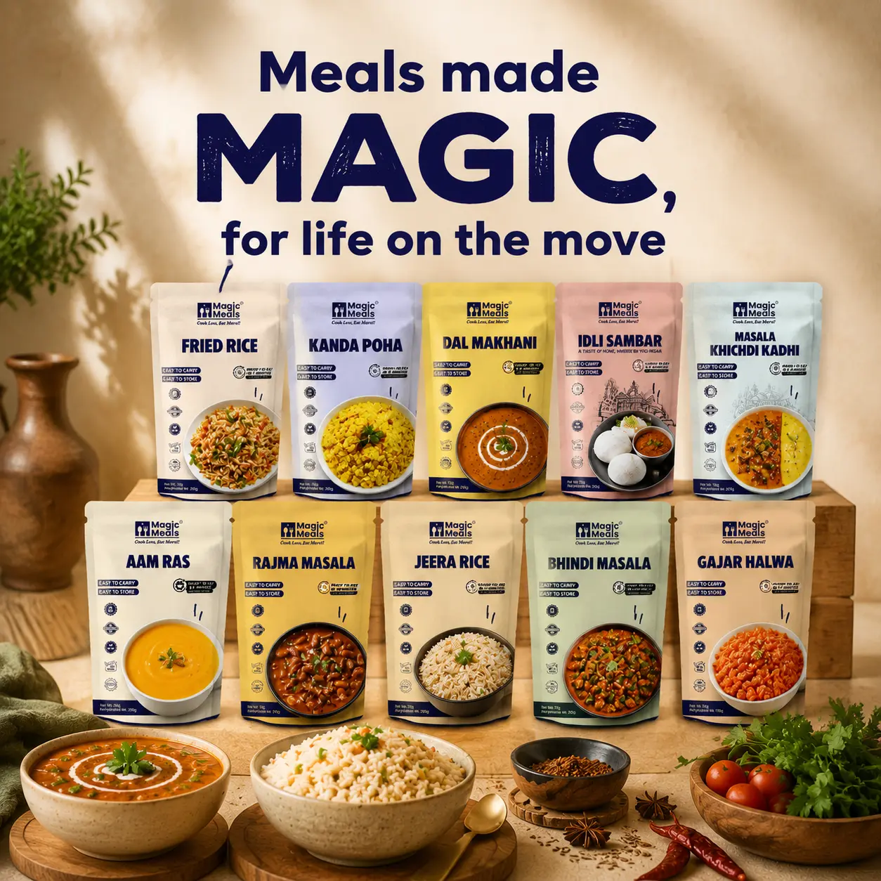 Magic Meals is built on a simple and thoughtful idea that good food should always feel within reach
