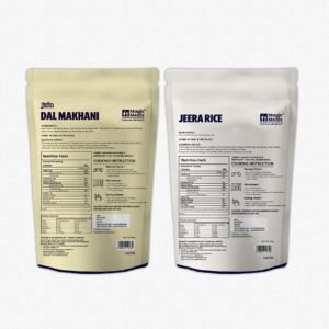 Magic Meals Classic Dinner Combo (Dal Makhani + Jeera Rice) | Jain Ready-to-Eat Meal Combo
