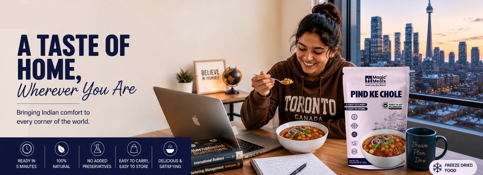 A Taste of Home, Wherever You Are – Magic Meals Pind Ke Chole with Indian comfort food in Toronto.